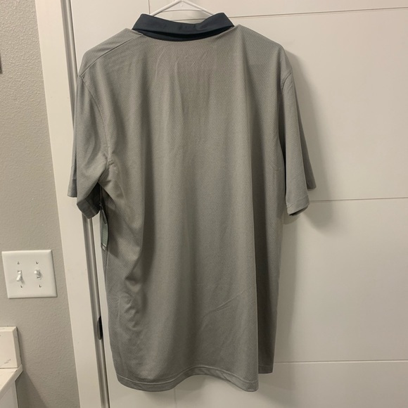 Hawkeye Athletic Polo Gray Russell Men’s Large NWT - Picture 5 of 5